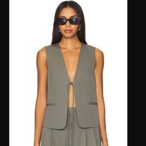 St. Agni Rouleau Smokey Olive Vest